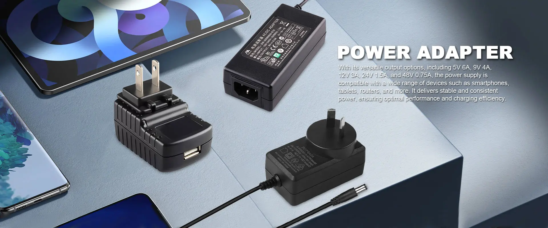 Kínai teljesítmény -adapter