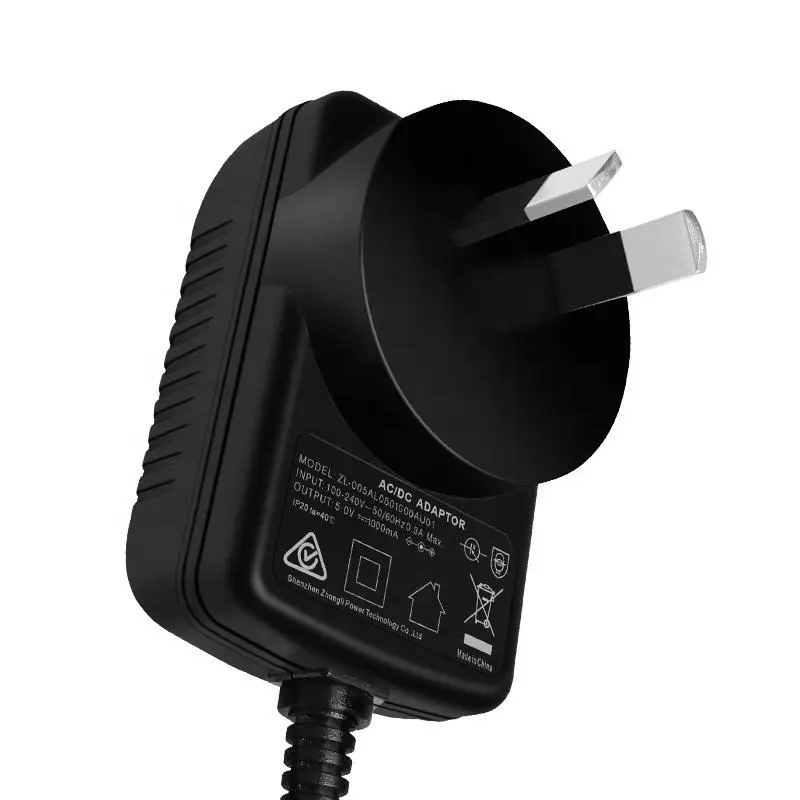 5V 1A AU szabványos PD Fast Wall Plug hálózati adapter