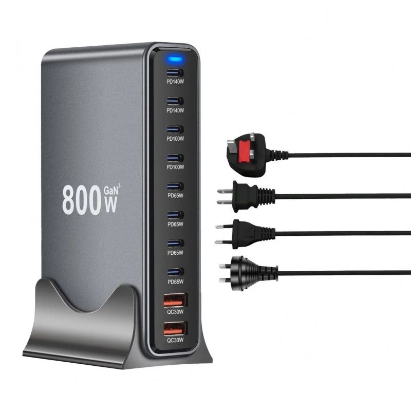 800W-os asztali PD töltő