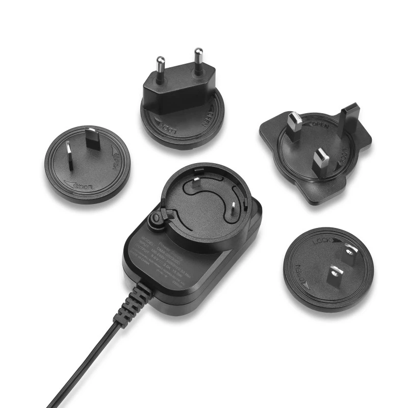 9V 1,5A nemzetközi csatlakozóadapter