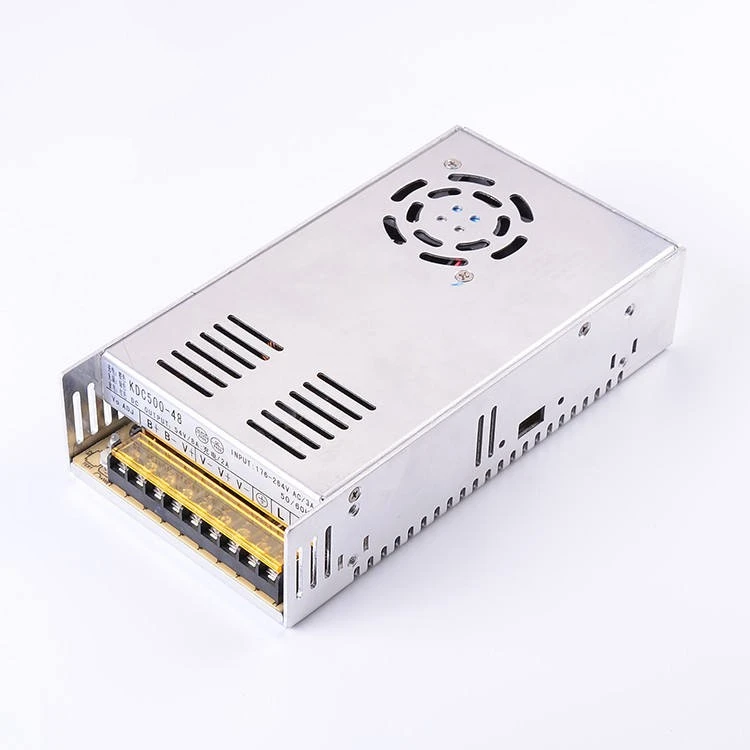 Kettős kimenetű UPS SMPS 48V 54V 500W tápegység